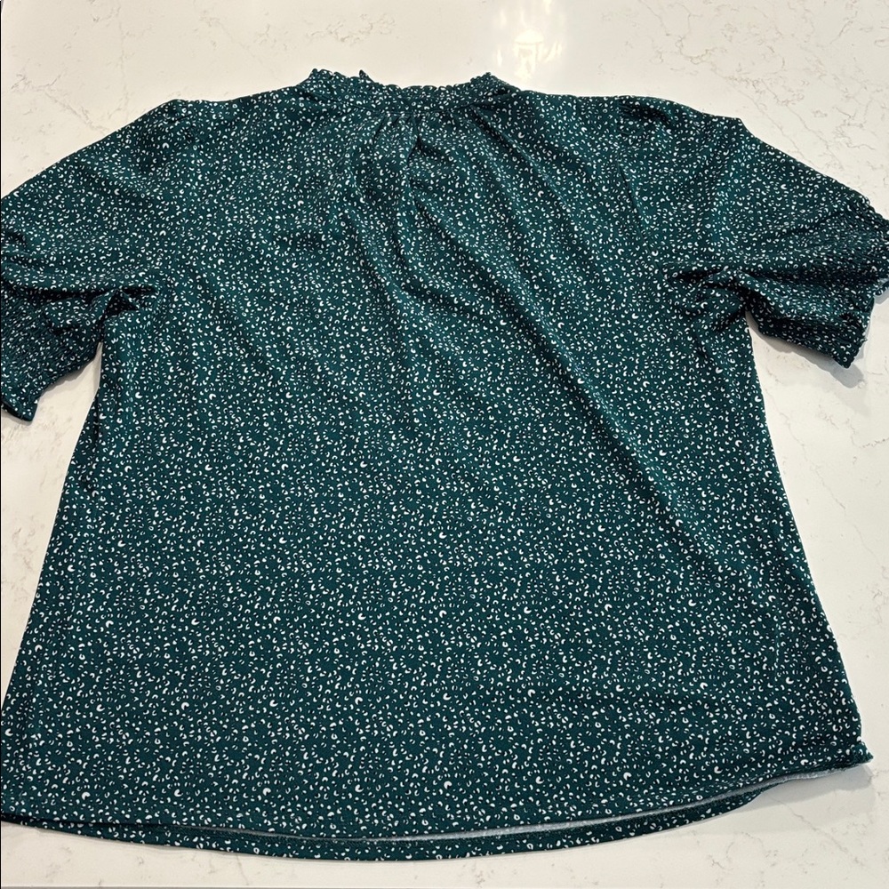 Adrianna Papell - Woman’s Dark Green Blouse - Size XL - Picture 11 of 11